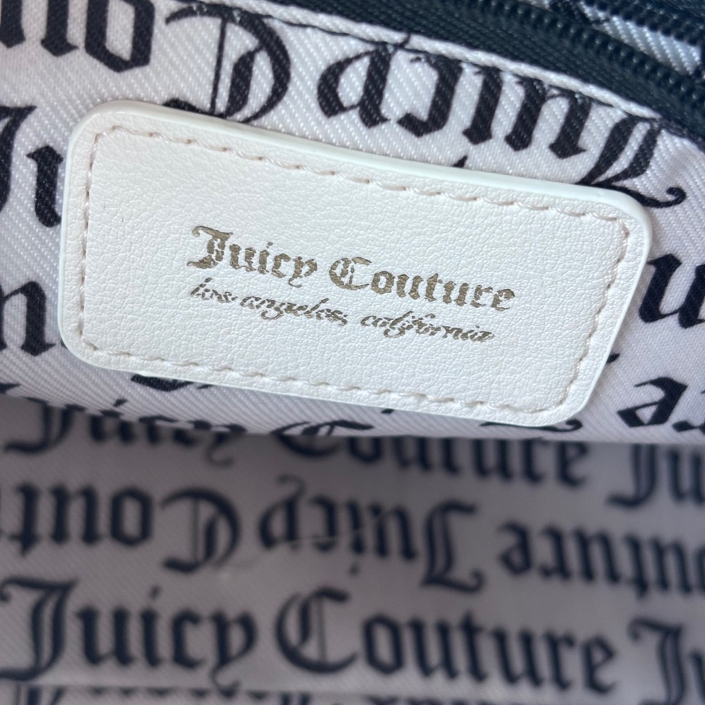 NWT Juicy Couture Mint & Light Pink Crossbody Satchel - Picture 7 of 10